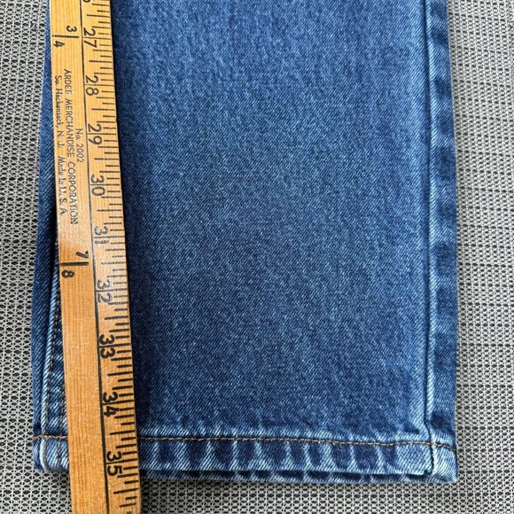 Red Head Mens Size 34x36 Blue Straight Leg Denim Jeans Vintage Classic - Picture 7 of 12